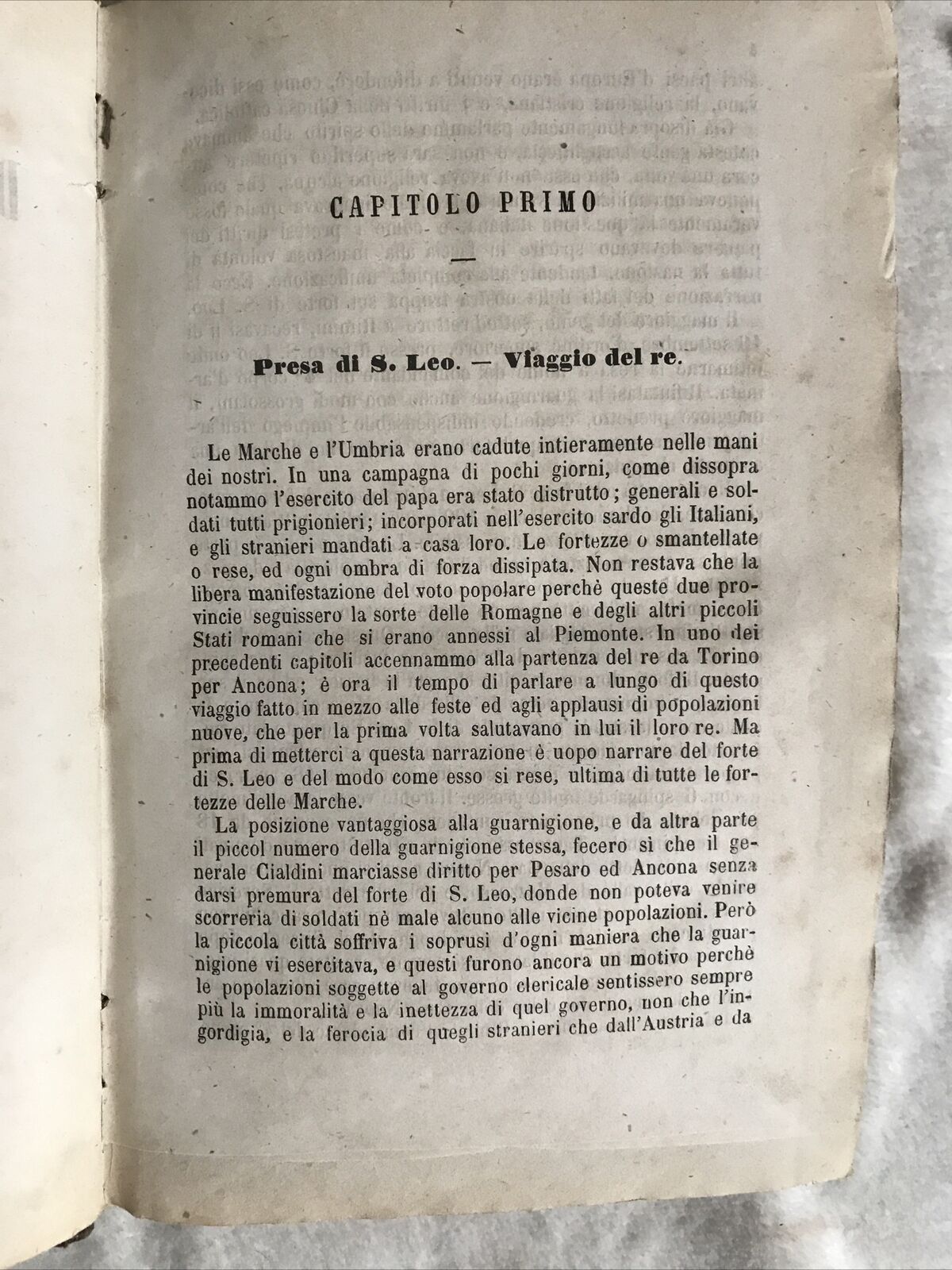 STORIA DELL'INSURREZIONE SICILIANA, Giovanni la Cecilia, Sanvito 1861 - Vol 2