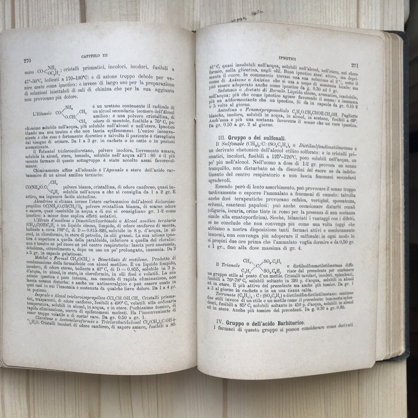I SUCCEDANEI trattato di farmacoterapia pratica. Prof E. Filippi - Vallardi 1924