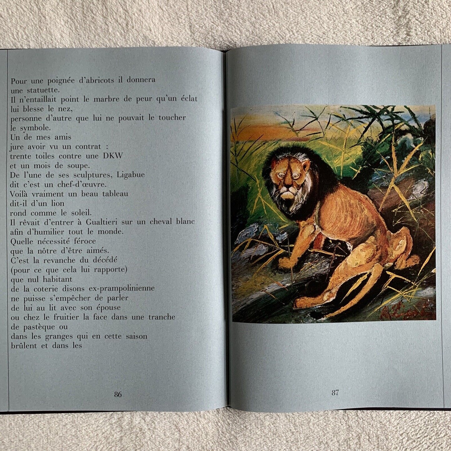 LIGABUE - texte de Cesare Zavattini. Franco Maria Ricci 1981