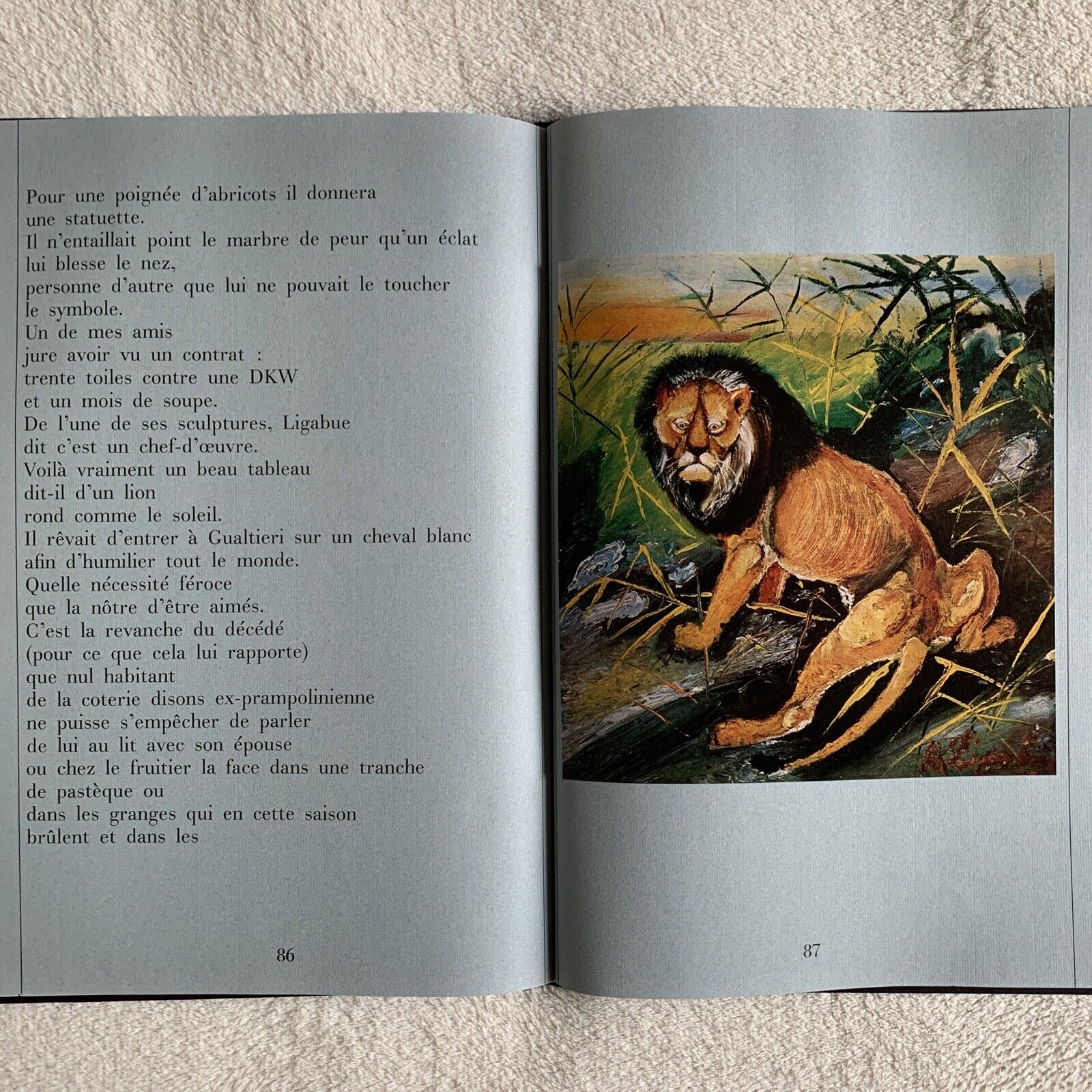 LIGABUE - texte de Cesare Zavattini. Franco Maria Ricci 1981