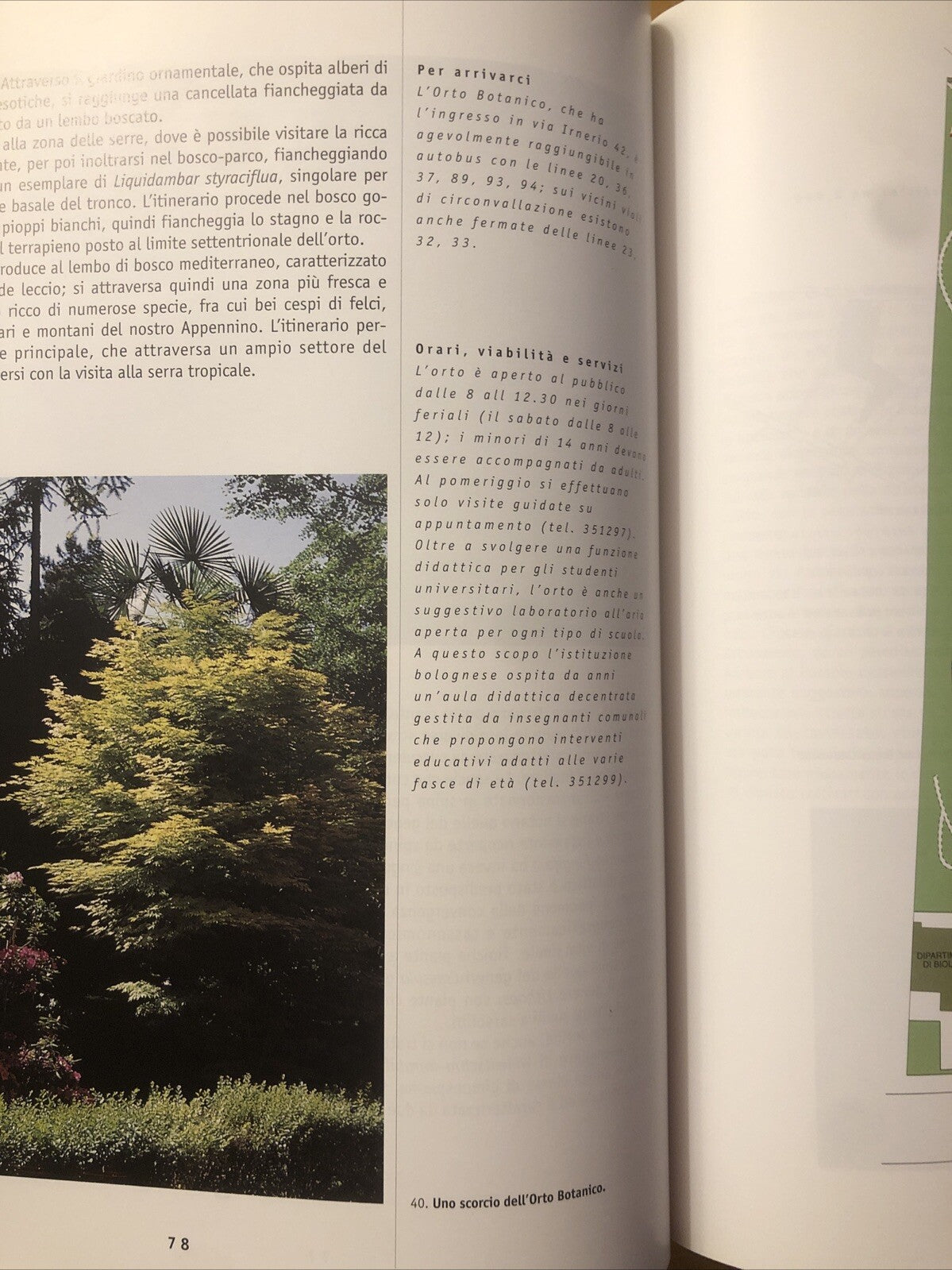 Parchi e Giardini di Bologna una guida sul verde della città, ed. Compositori