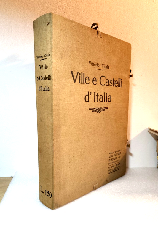 Ville e castelli d'Italia Piemonte e Liguria, Vittorio Cicala, Modiano, 1915