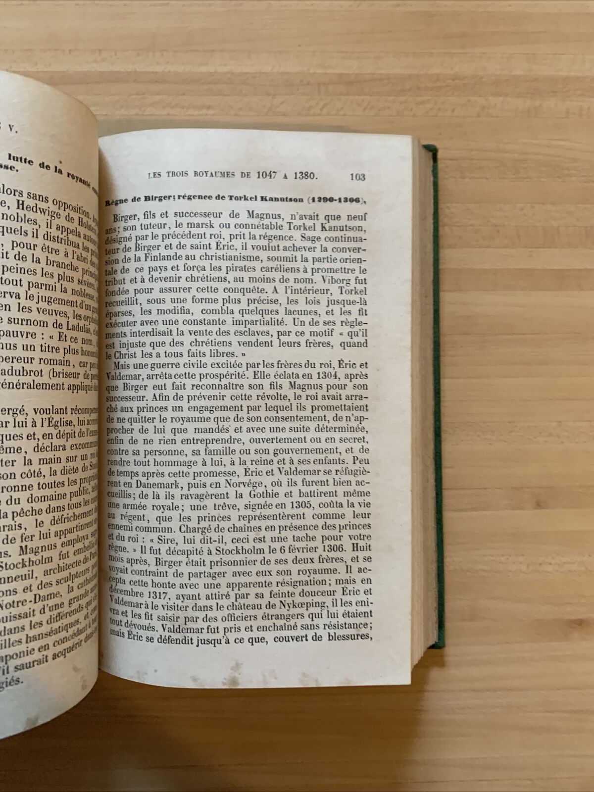 Histoire des États Scandinaves - Suede, Norvége, Dane A. Geffroy. Hachette 1851