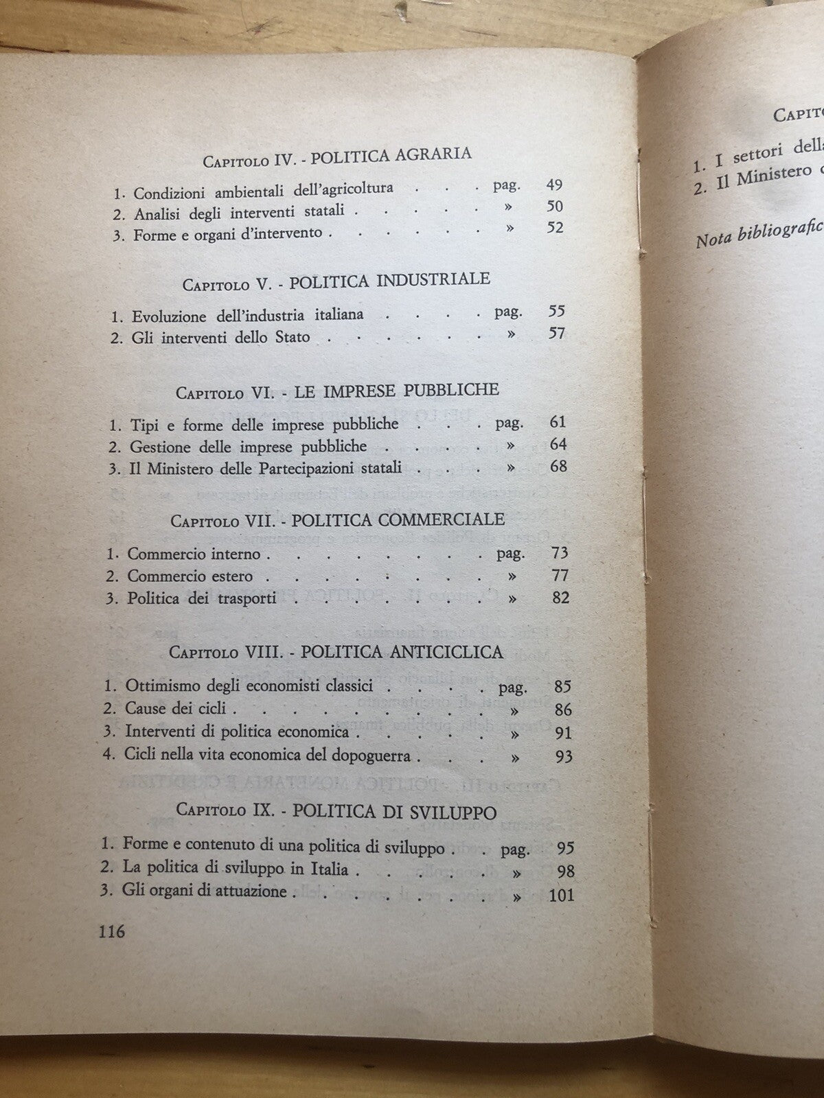 Gli organi dello Stato - E. Anceschi, la politica economica nella vita scoiale