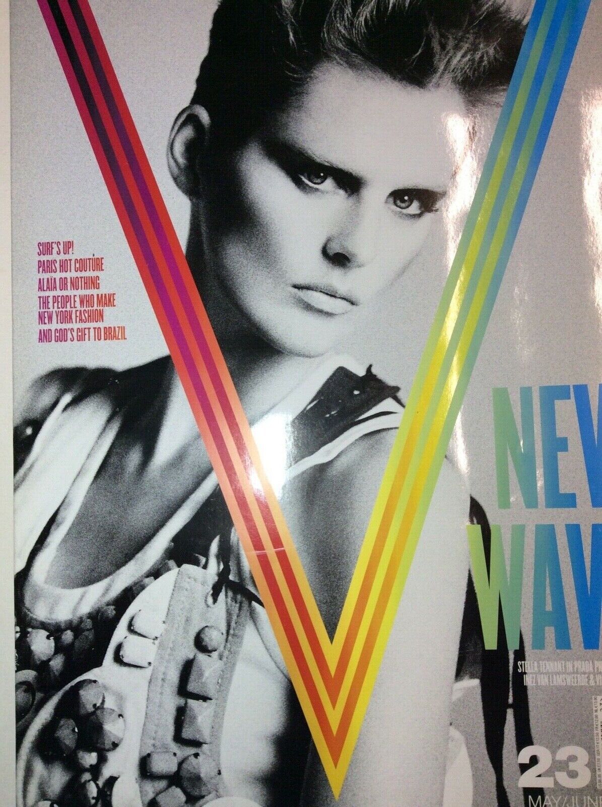 V MAGAZINE 23, 2003 -Inez van Lamsweerde & Vinoodh Matadin, inside Mario Testino