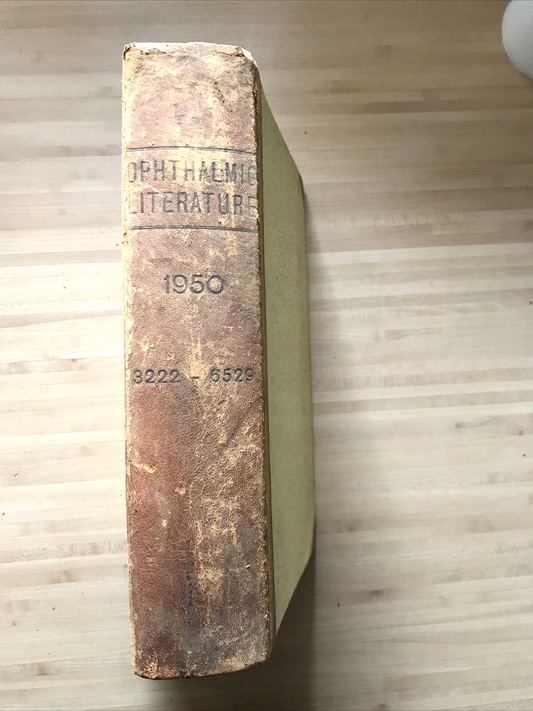 OPHTHALMIC LITERATURE - OFTALMOLOGIA 1950 Stewart Duke Elder voll.  4 pt.5-6-7