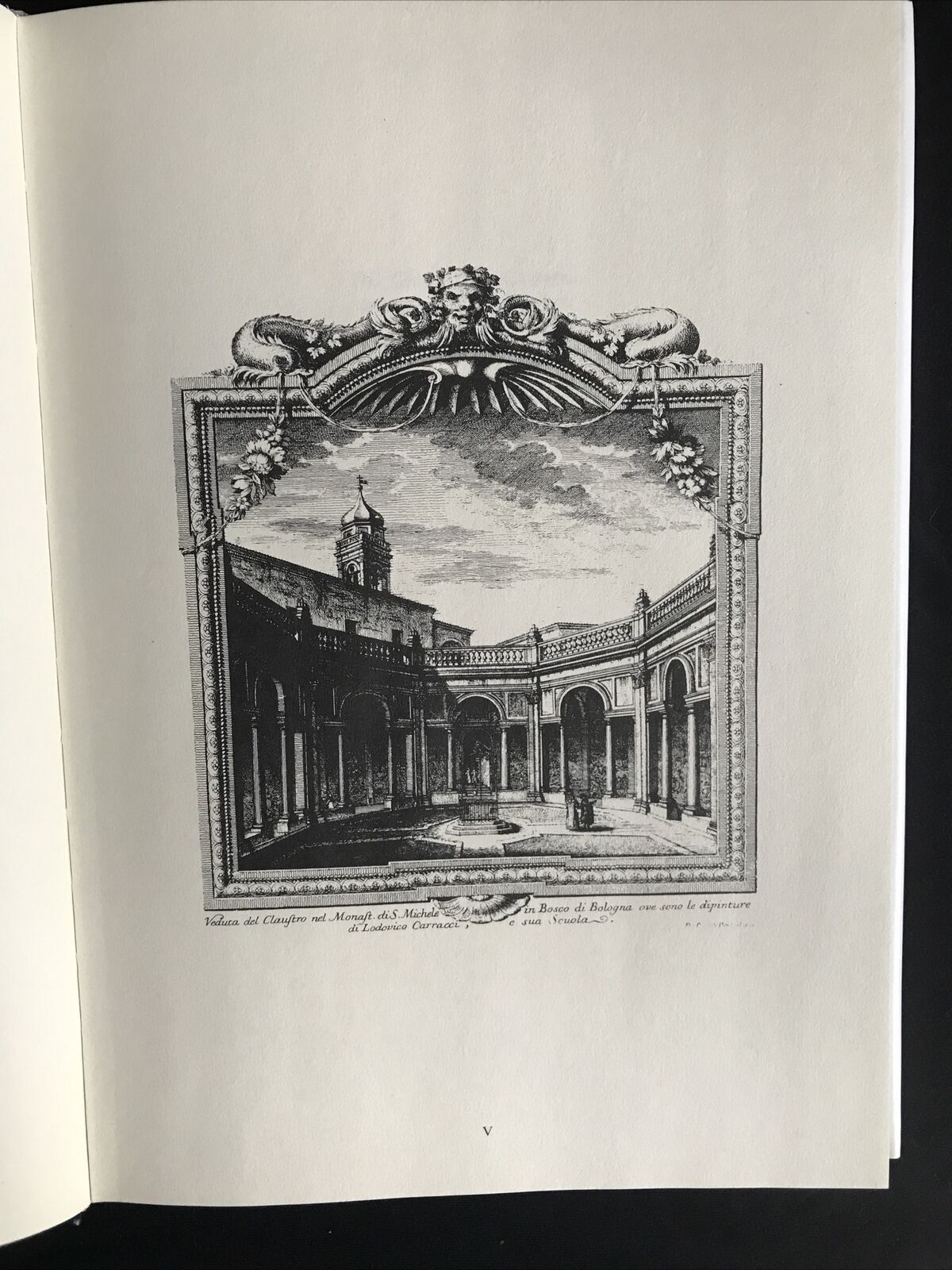 Dal chiostro al Claustro, Arte/storia Bologna, Carracci-Guidoreni, P.della Volpe