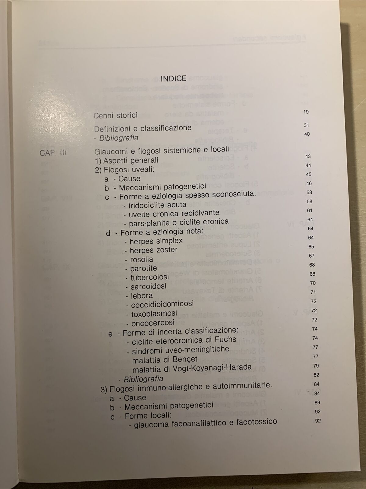 I GLAUCOMI SECONDARI - F. PONTE, SCULLICA, BISANTIS 1983