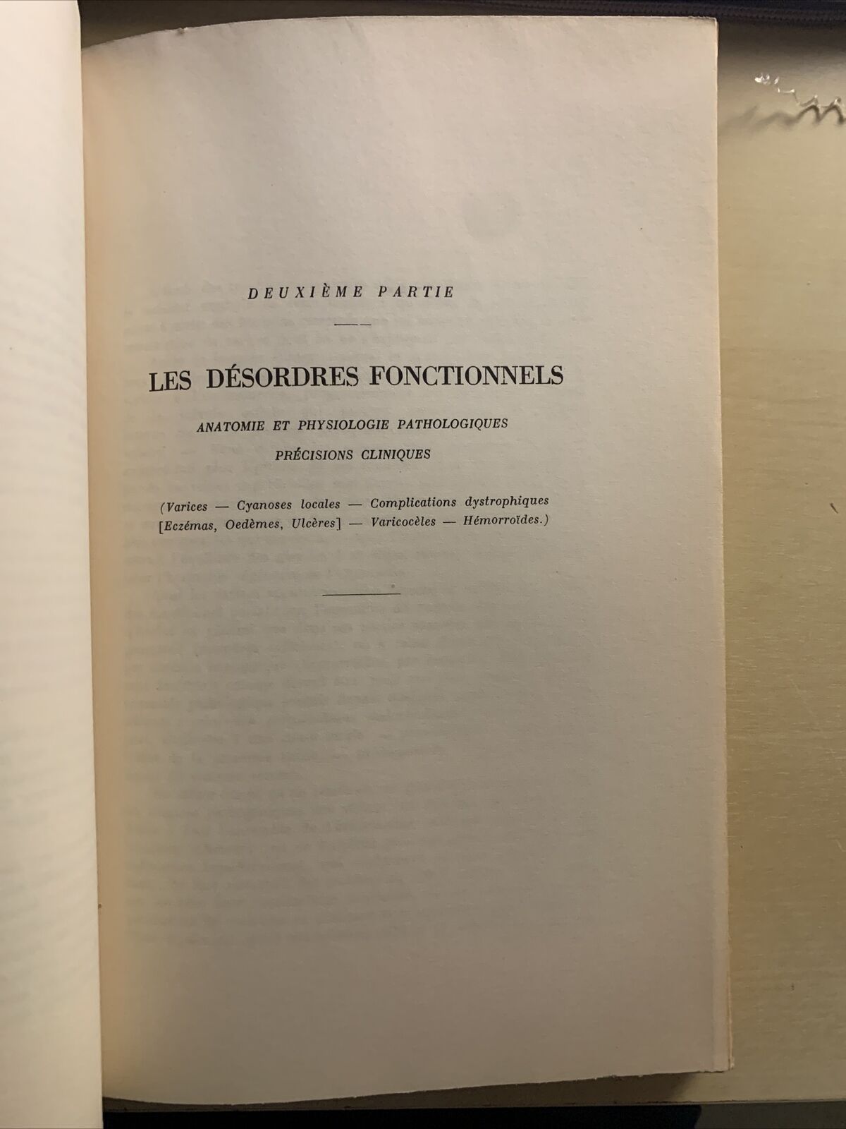 LES MALADIES DES VEINES ET LEUR TRAITEMENT - G. DELATER 1932. Masson et Cie #