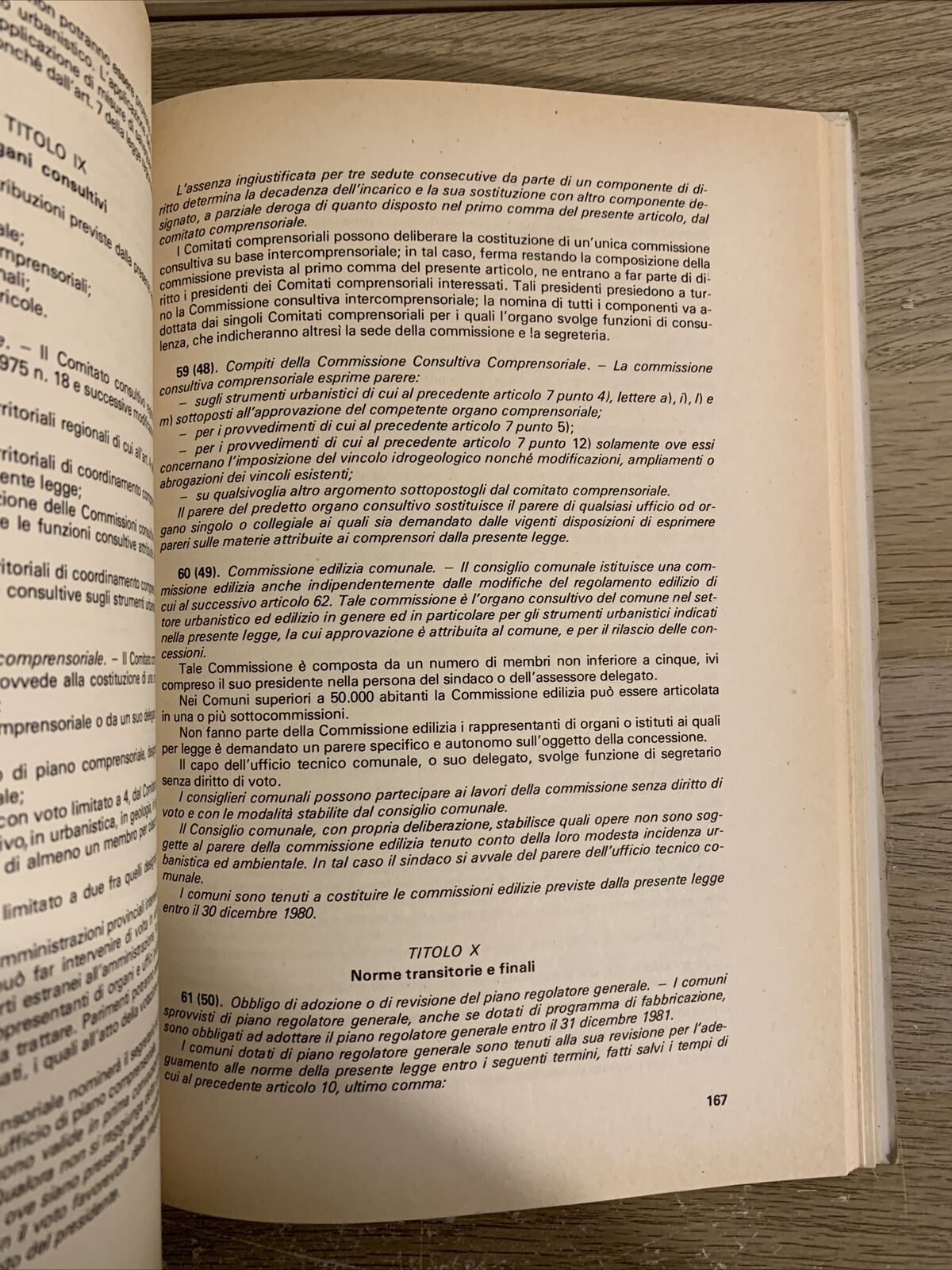 La legislazione urbanistica della regione Emilia-Romagna 15 bis - 1980