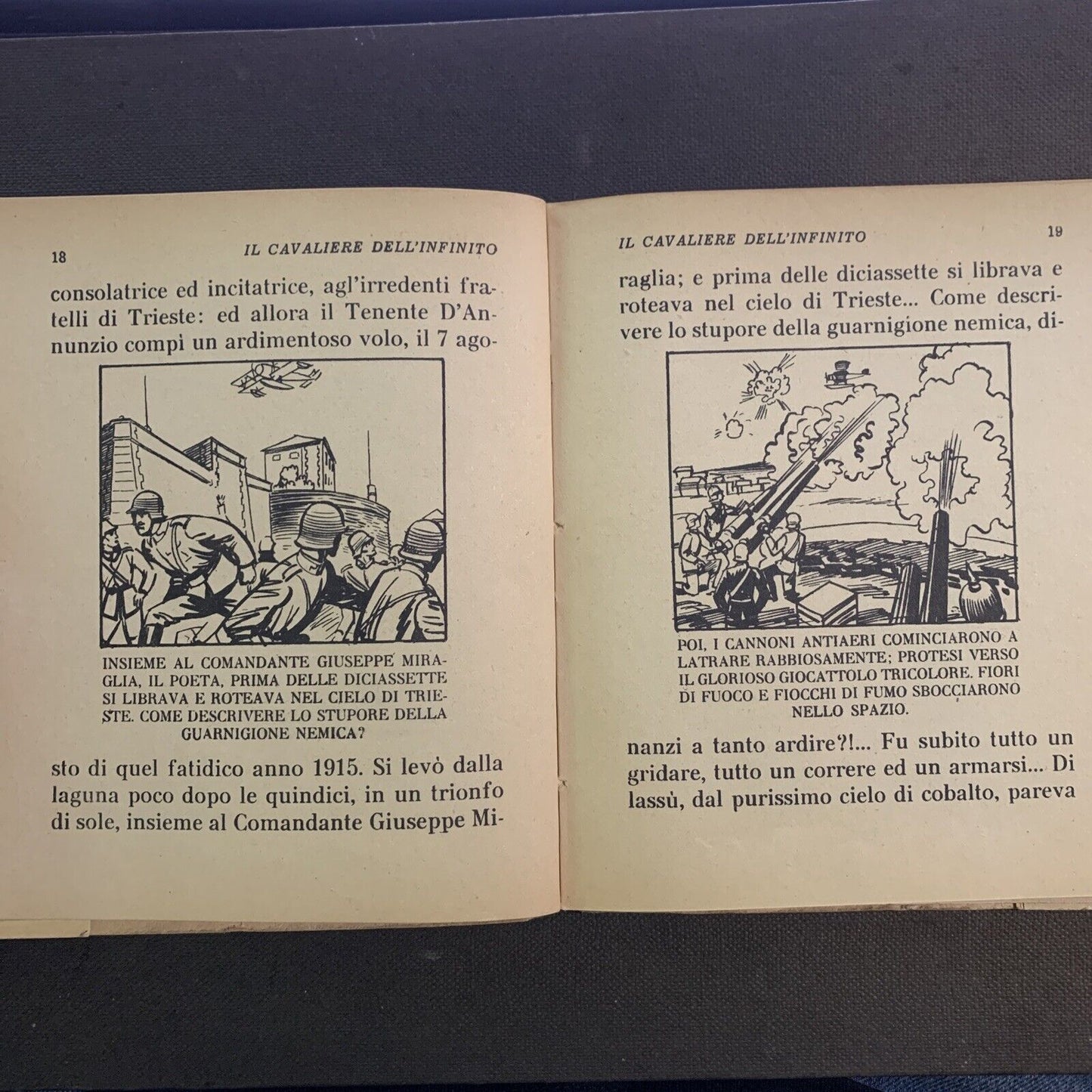 IL CAVALIERE DELL'INFINITO - E. AMBROSI, Gabriele D'Annunzio. Carroccio 1937 #