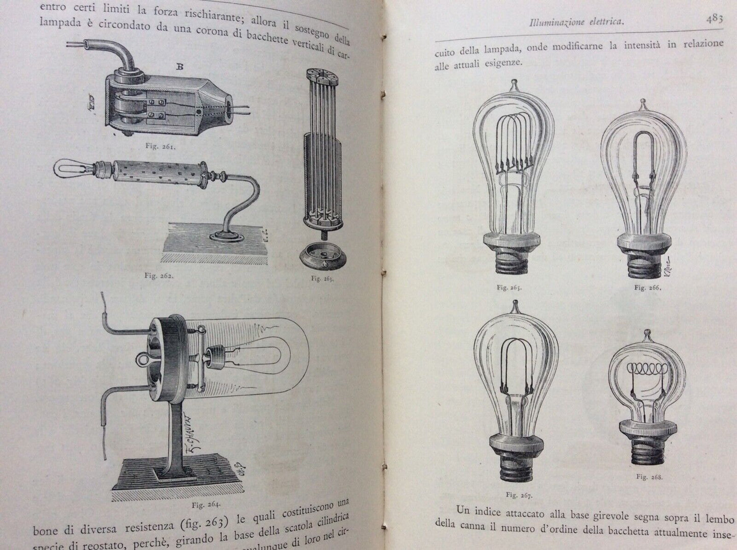 RINALDO FERRINI,RECENTI PROGRESSI NELLE APPLICAZIONI DELL’ELETTRICITÀ.1884 Hoepl