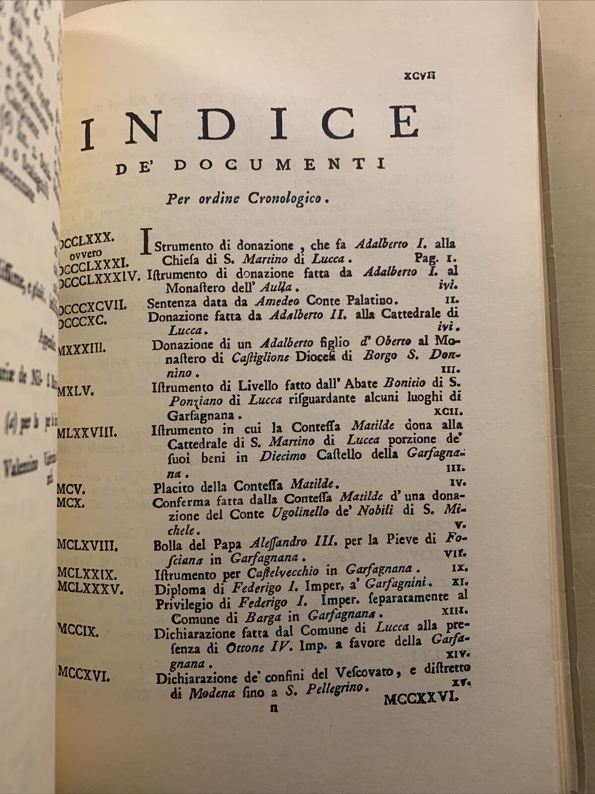 Garfagnana. .Ricerche storiche sulla provincia della . Domenico Pacchi. A. Forni