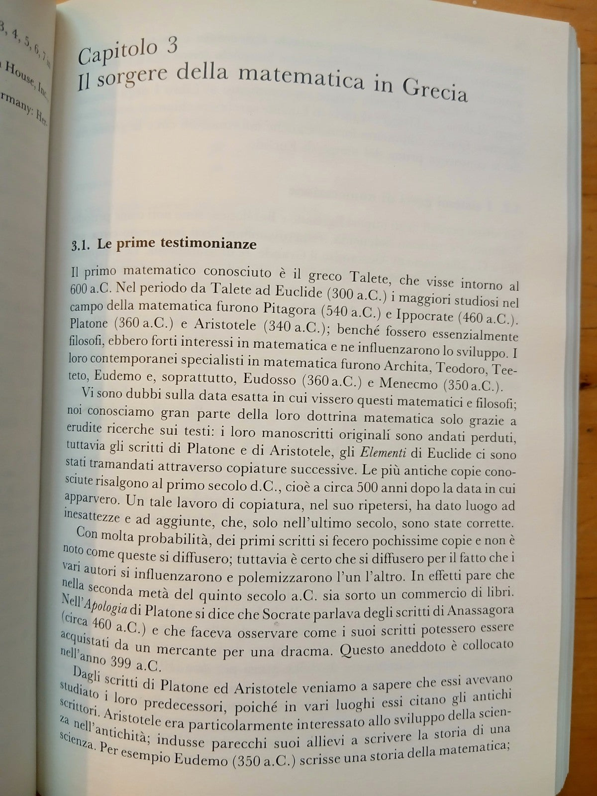 Le radici storiche delle matematiche elementari - Lucas N. H. Bunt - Zanichelli
