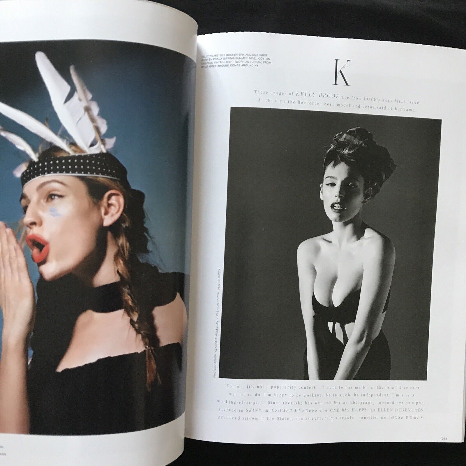 LOVE MAGAZINE no. 20 - 10th anniversary issue UMA THURMAN