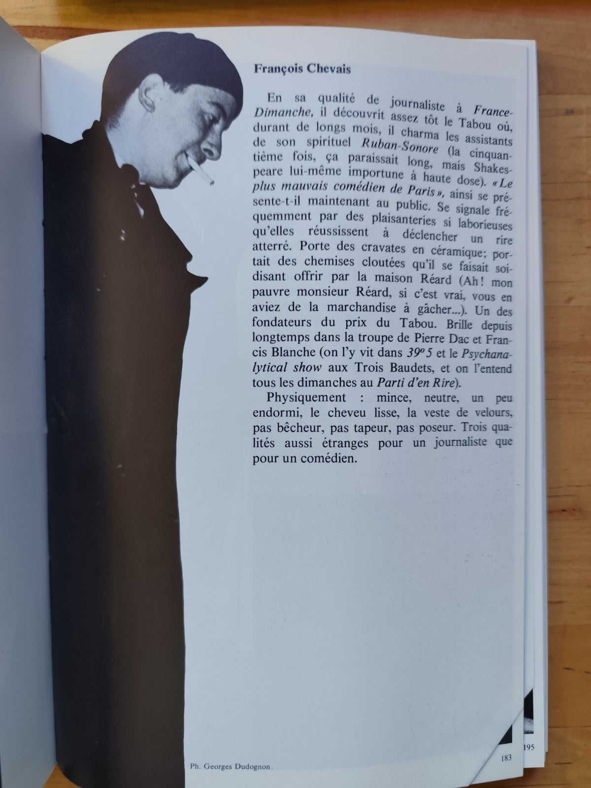 Manuel de St Germain de pres, Boris Vian, Chene 1974