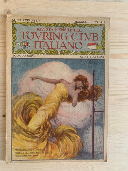 TOURING CLUB maggio giugno 1918 - ANNO XXIV N.5 #