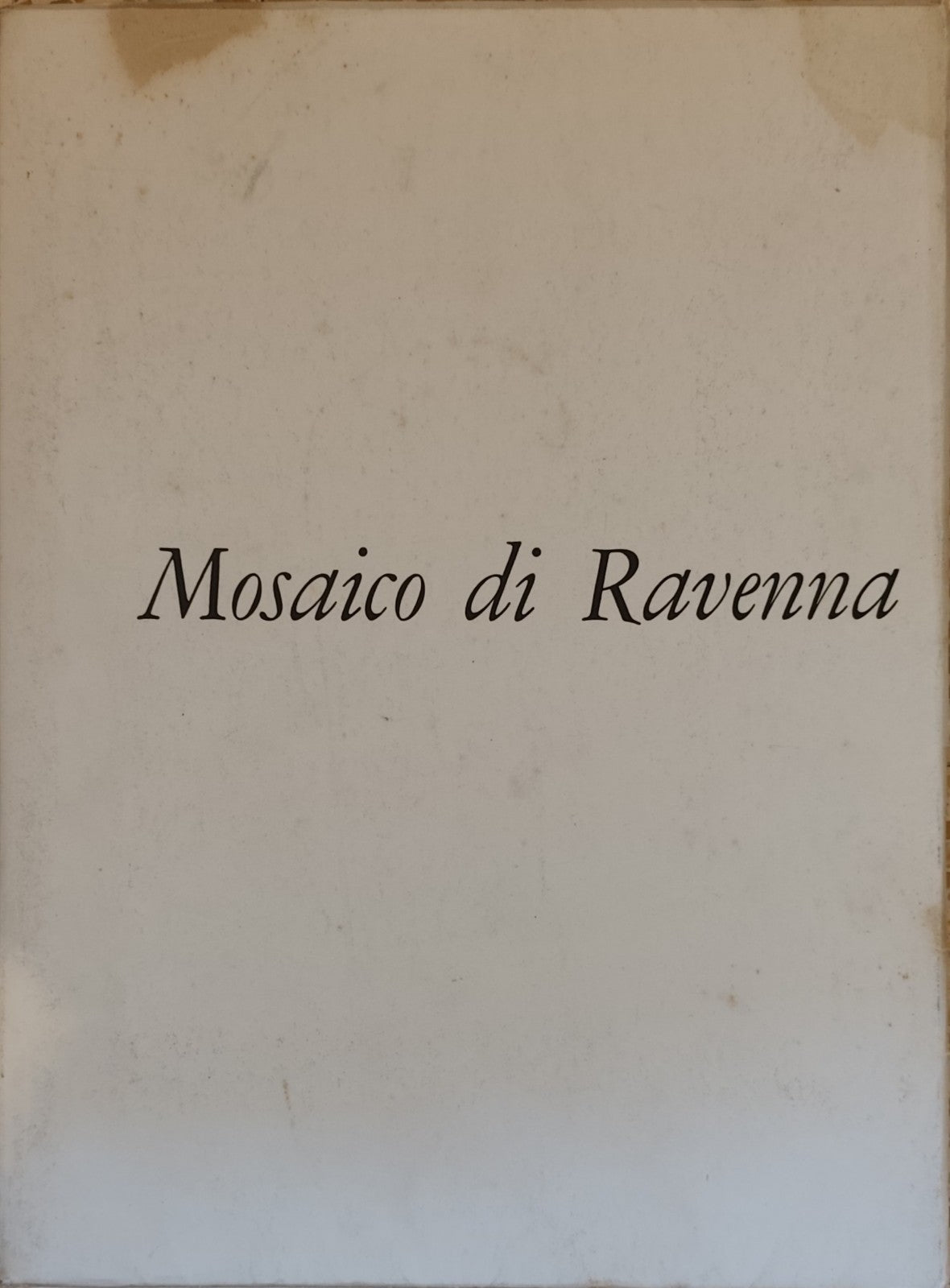 Mosaico di Ravenna - Olivetti 1957 - 10 tavole a colori sciolte