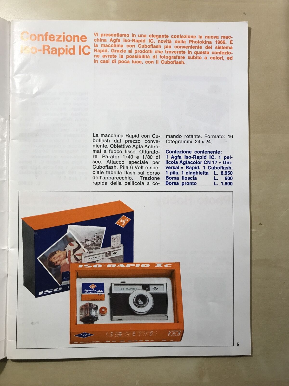 AGFA Catalogo 1967 - FOTOGRAFIA. Agfa - Gevaert