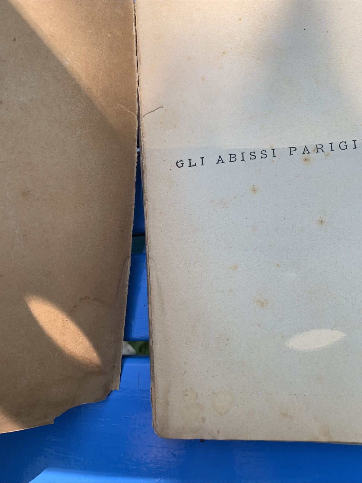 GLI ABISSI PARIGINI - SAVERIO DI MONTEPIN. Angelo Bietti 1901 #