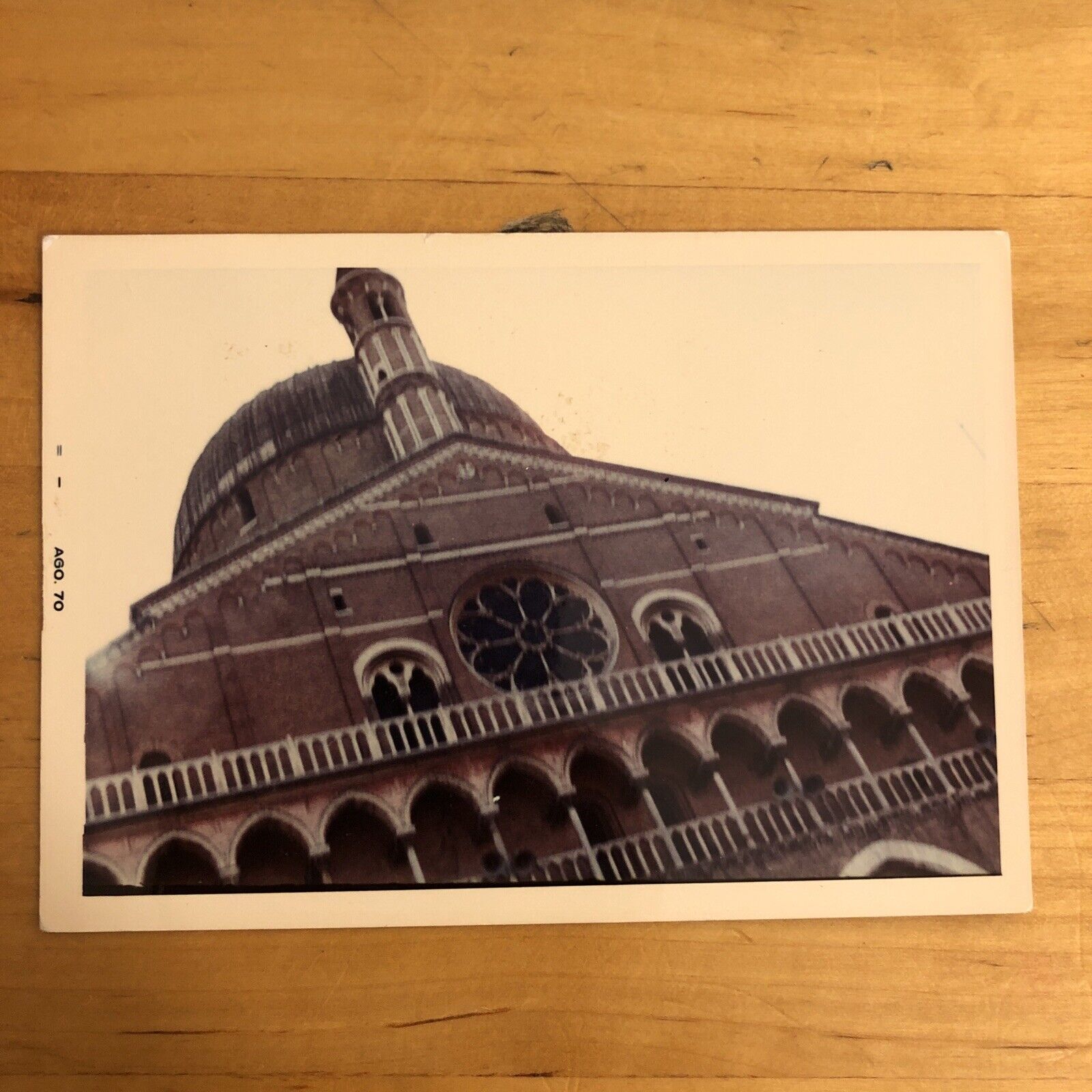 FOTOGRAFIA - BASILICA DI SANT'ANTONIO DI PADOVA -  agosto 1970