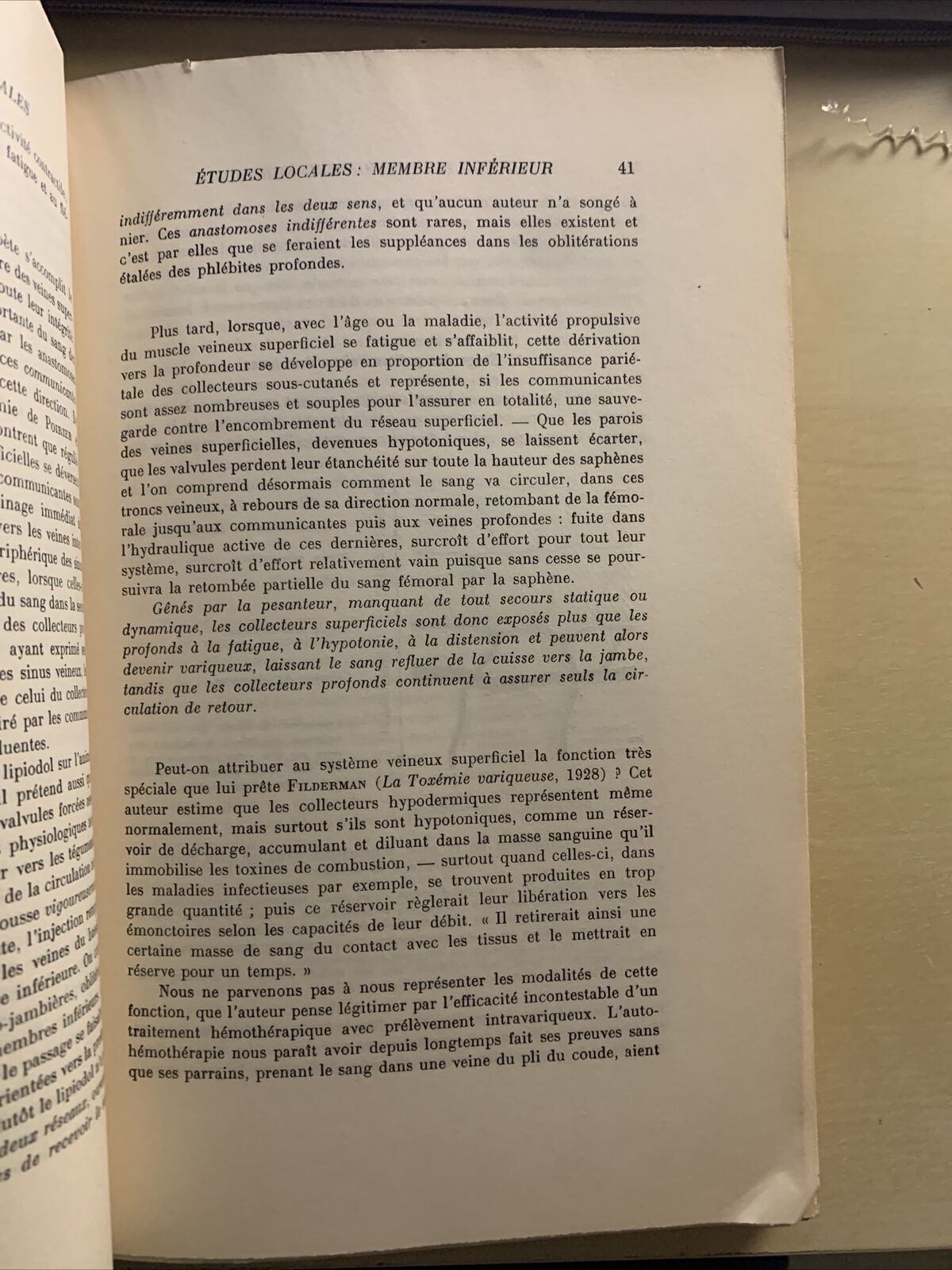 LES MALADIES DES VEINES ET LEUR TRAITEMENT - G. DELATER 1932. Masson et Cie #
