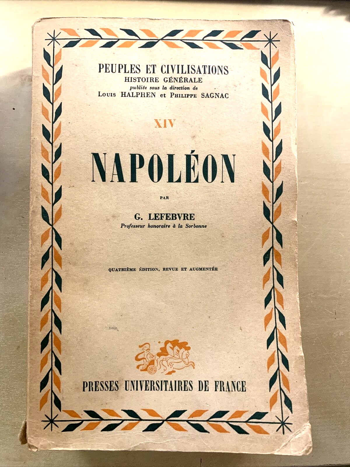 Napoléon - G. Lefebvre. Presses Universitaires de France 1953