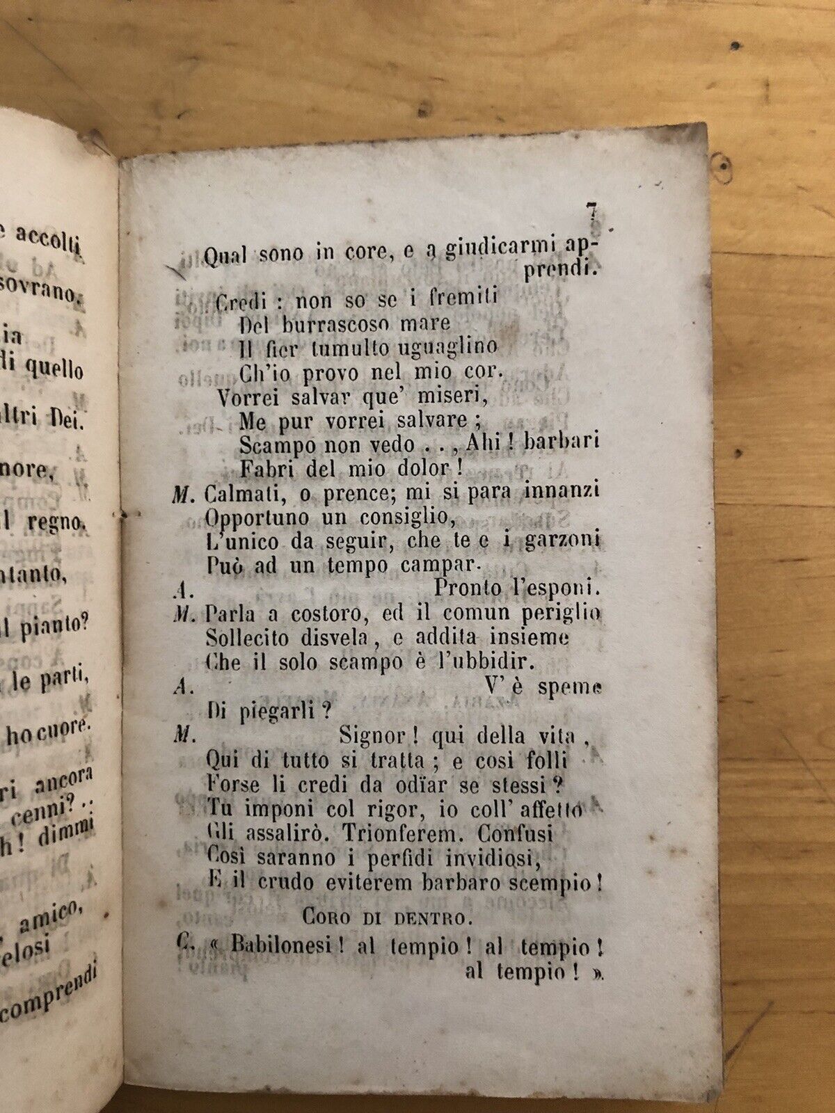 Daniele e i tre suoi compagni in Babilonia dramma in due atti. Giulio Metti 1866