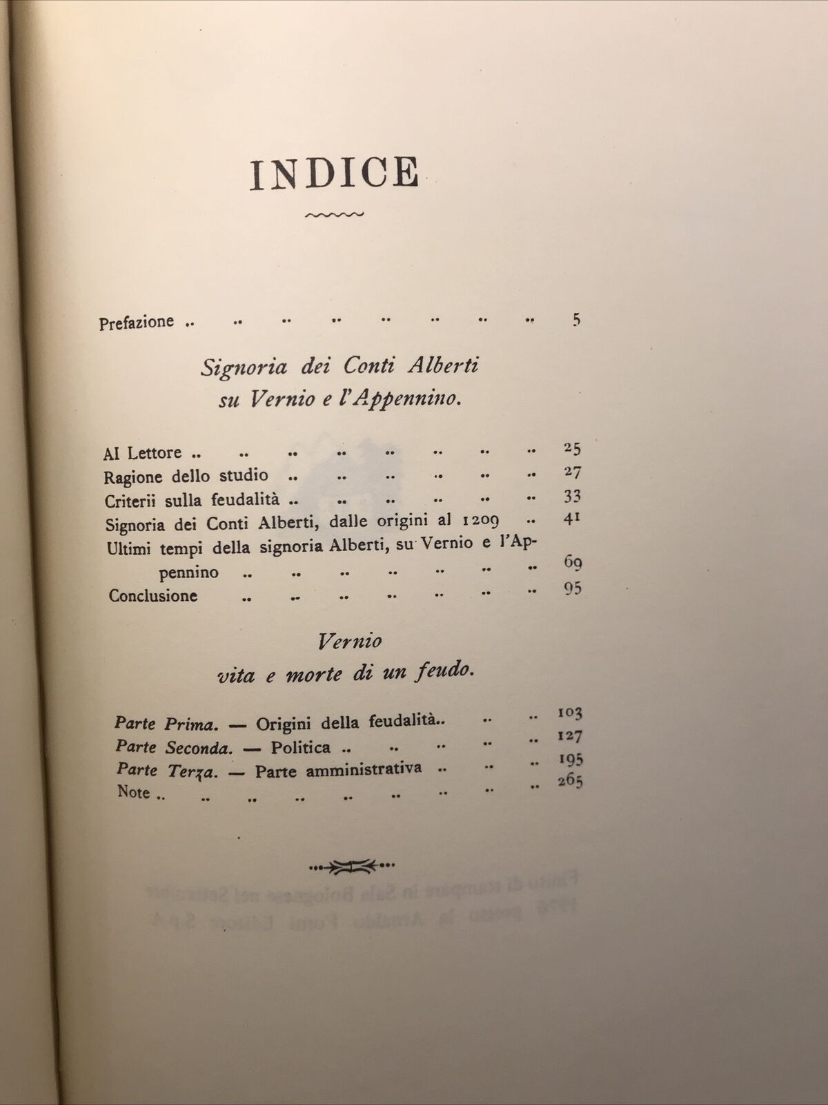 PRATO STORIA Signoria Conti Alberti su Vernio /Vernio vita e morte di A. Forni #