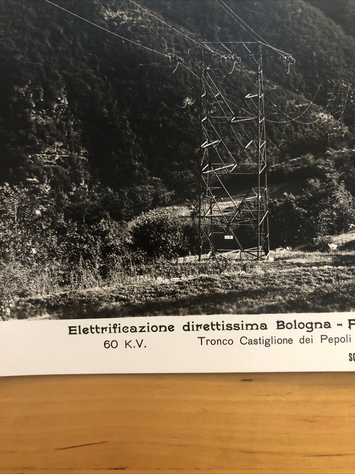 FERROVIE direttissima Bologna Firenze, Castiglione dei Pepoli Vaiano 1932