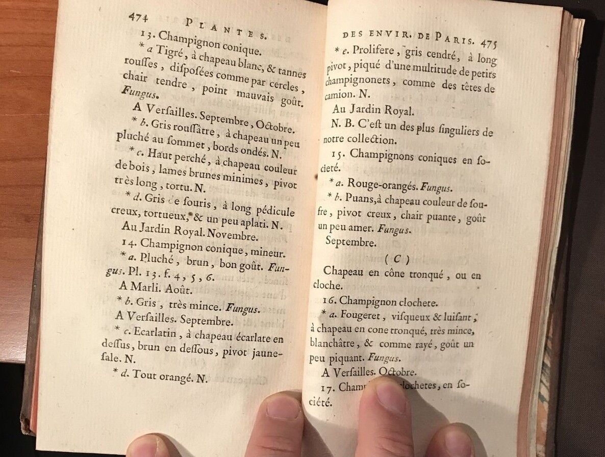 LE BOTANISTE FRANCOIS ou manuel d'herborisation, tome 2, M. Barbeu Dubourg- 1767