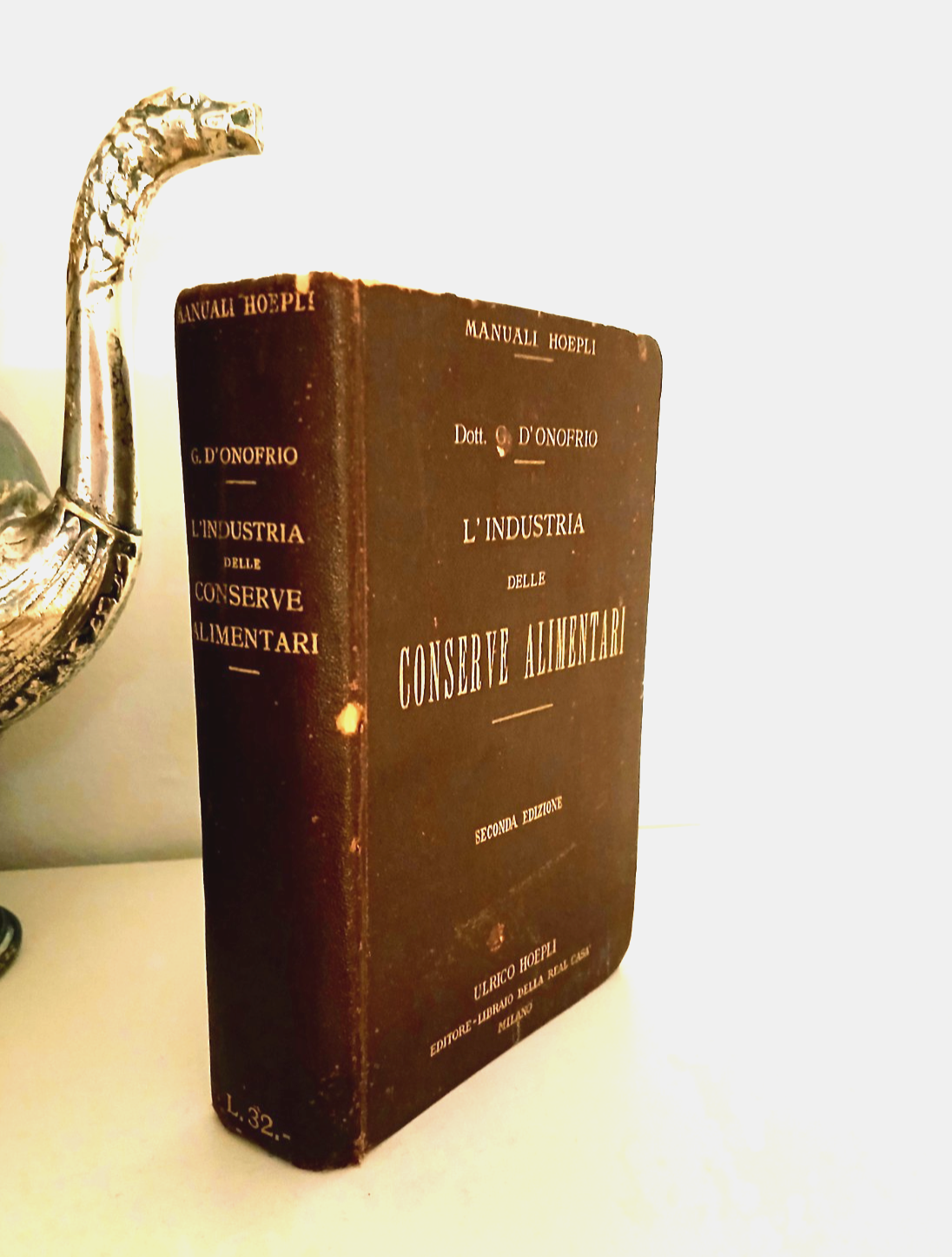 L'Industria delle conserve alimentari - G. D'Onofrio - manuali Hoepli 1924