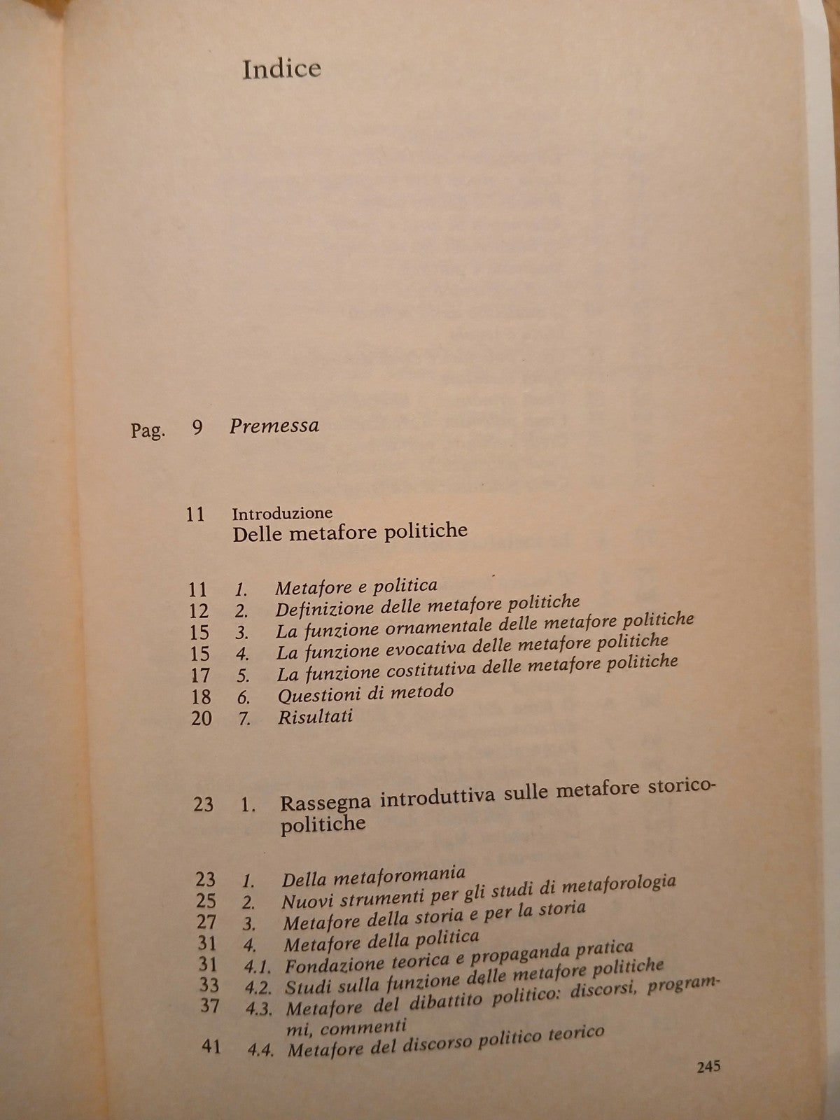 Il potere e le sue metafore - Francesca Rigotti - Feltrinelli campi del. .  1992