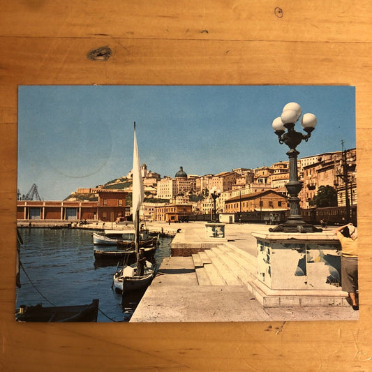 CARTOLINA ANCONA PORTO - VIAGGIATA 1959