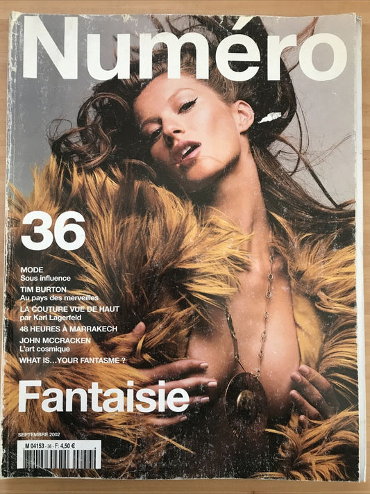NUMERO Paris Magazine #36 September 2002 GISELE BUNDCHEN Karolina Kurkova ANNE #