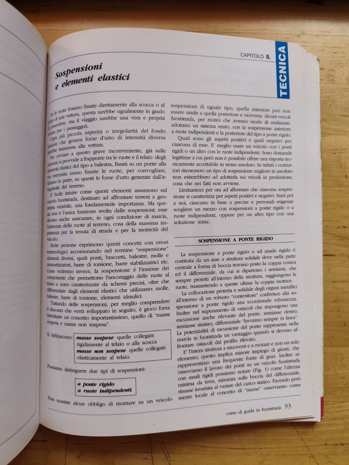 Fuoristrada manuale tecnico di guida, Federazione Italiana fuoristrada 1991