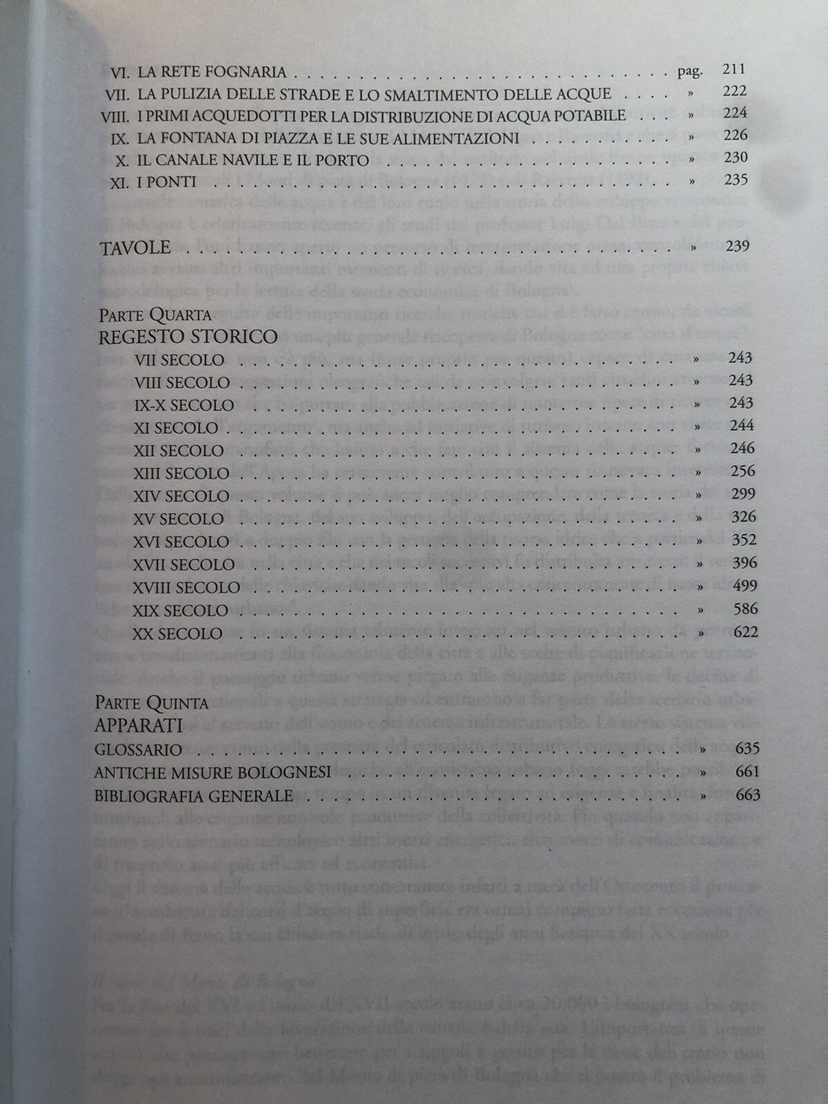 Il sistema delle acque a Bologna dal XIII al XIX secolo, Angelo Zanotti 2000