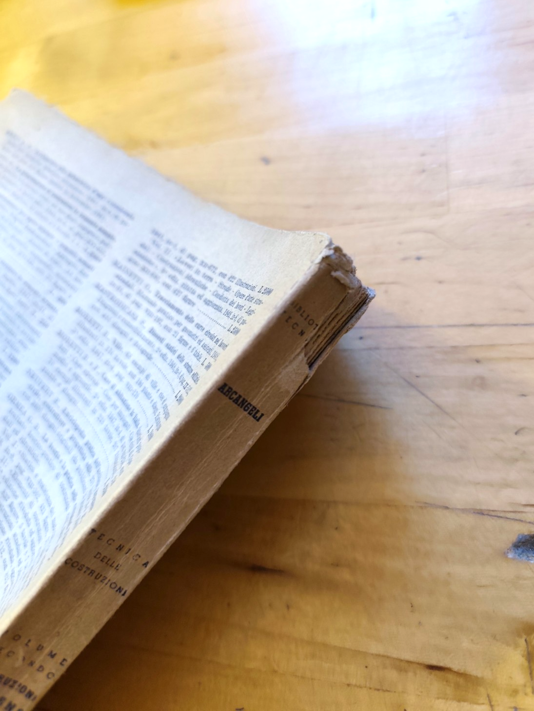 Tecnica delle costruzioni, costruzioni in Legno, Attilio Arcangeli vol. secondo