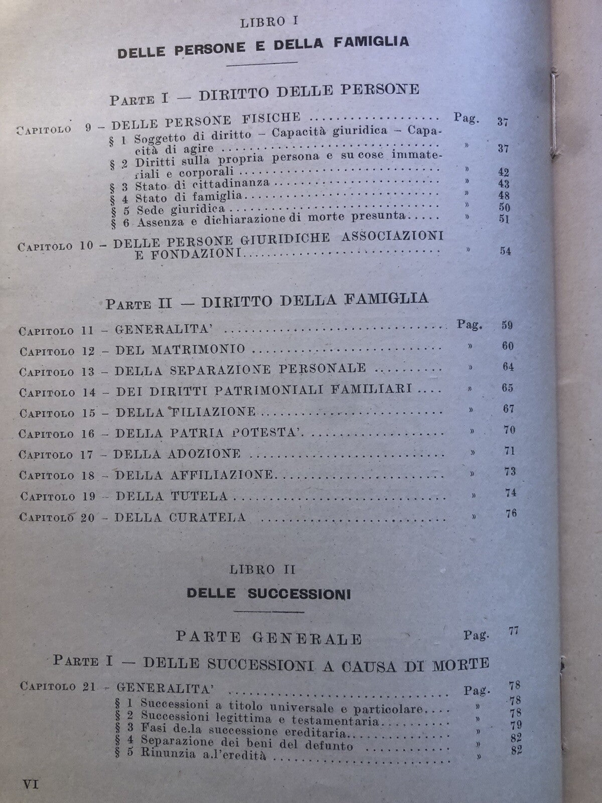 Elementi di diritto privato già diritto civile . . Guido Simoni, Capriotti 1942