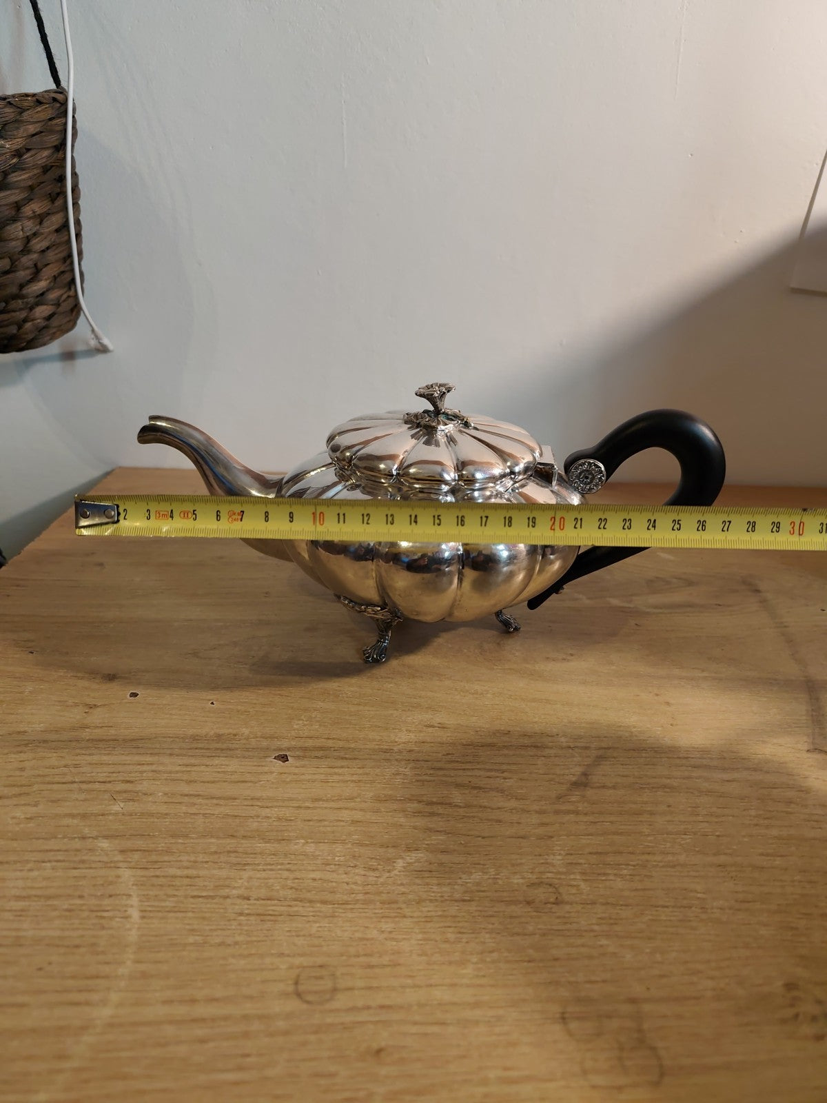 Caffettiera / Teiera Argenteria Stefani Bologna – Anni ’60 Stefani / Biargen