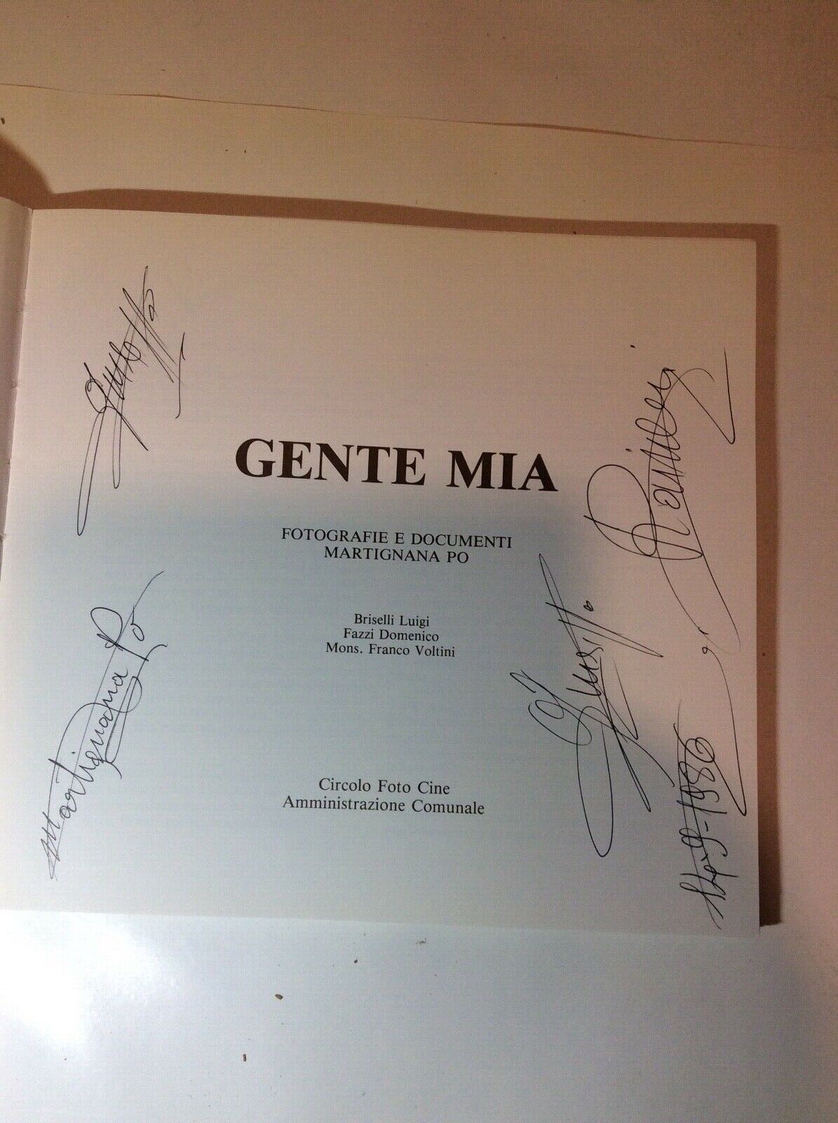 GENTE MIA, MARTIGNANA PO, BRISELLI VOLTINI FAZZI