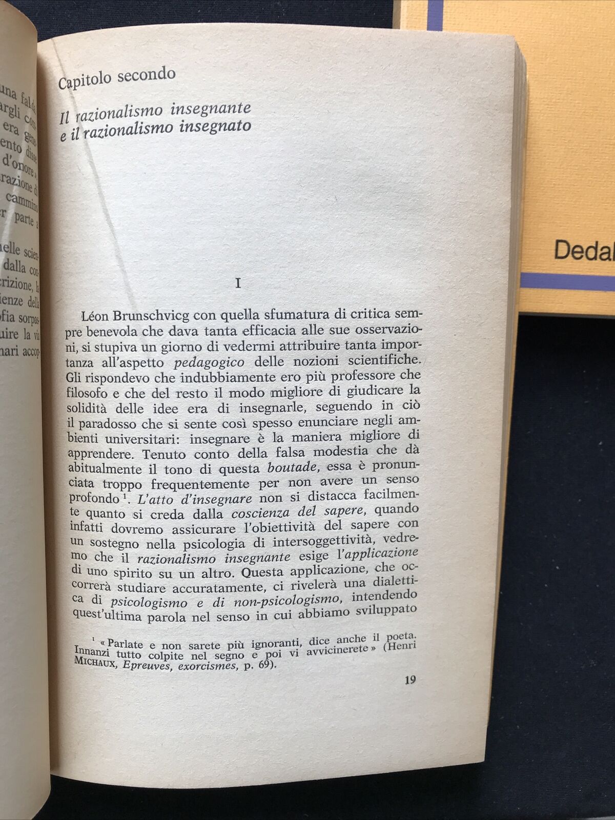 GASTON BACHELARD - Dedalo libri, La scienza nuova collana.  #