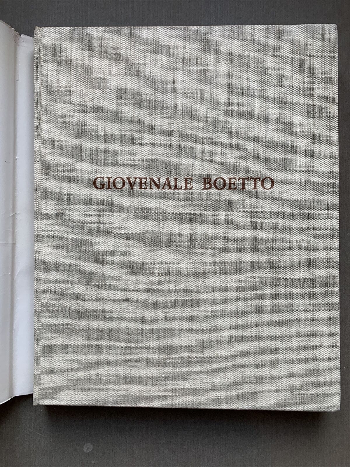 GIOVENALE BOETTO - Architetto e Incisore, Cassa Risparmio Fossano 1966 #