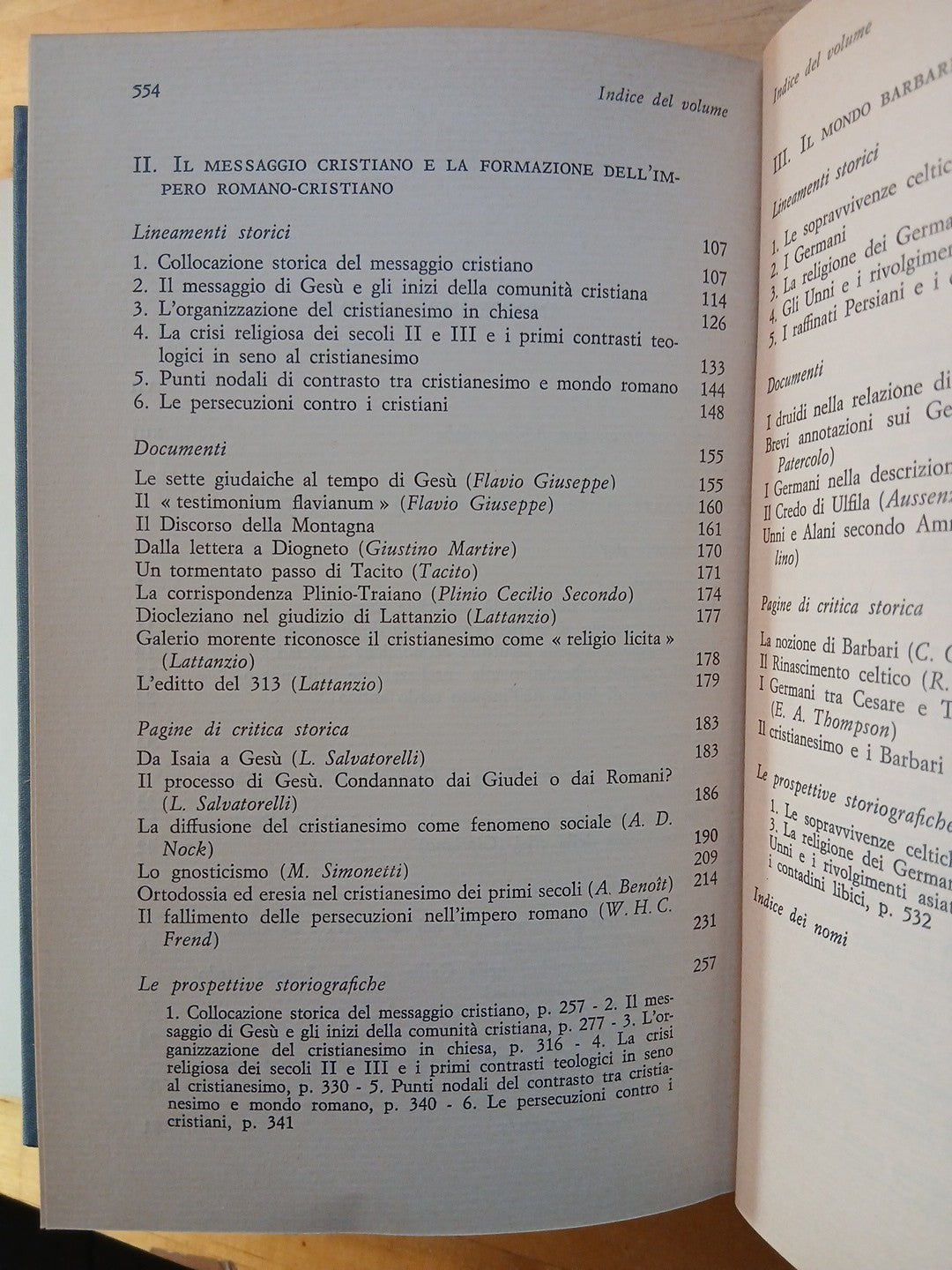 2000 anni di storia, Armando Saitta, Volume 1 e 2 Laterza ed. 1978