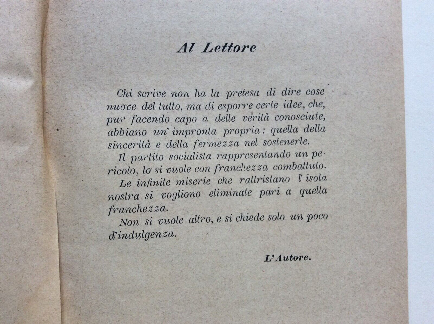 LA QUISTIONE SICILIANA E L’AGITAZIONE SOCIALISTA - SINATRA CALOGERO 1896