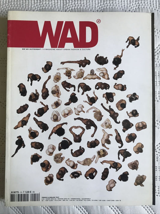 WAD we'ar different MAGAZINE # 19 - 2003/2004 - URBAN FASHION CULTURE