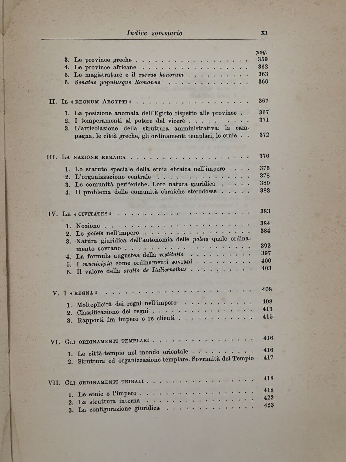 L'IMPERO DI AUGUSTO COME ORDINAMENTO SOVRANNAZIONALE - FABRIZIO FABBRINI, 1974