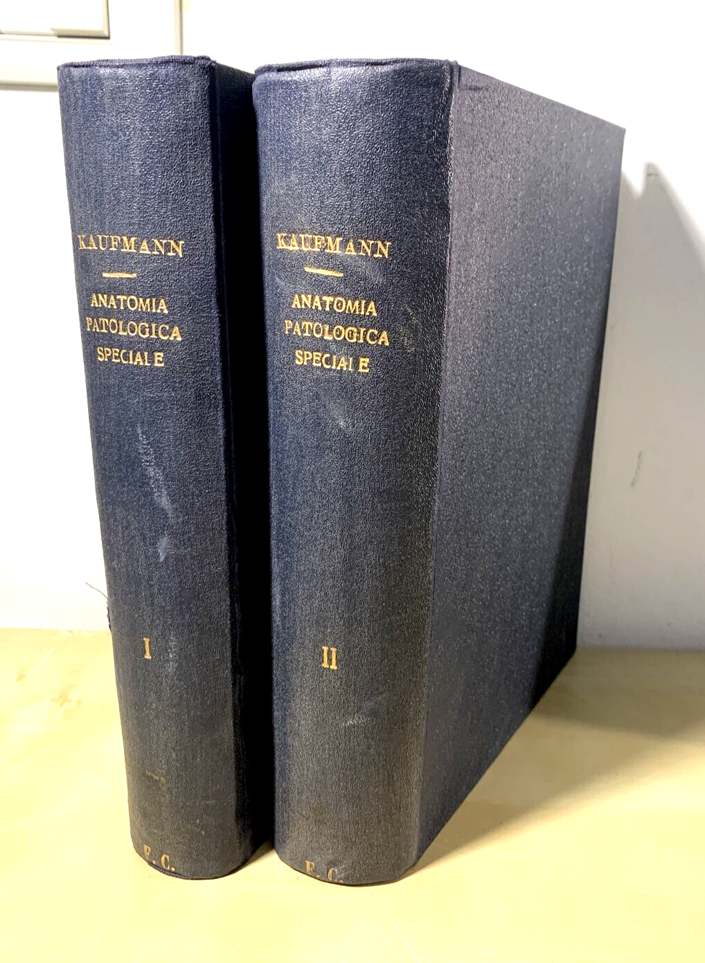 Trattato di ANATOMIA PATOLOGICA SPECIALE - Kaufmann E. Vallardi 1913 2 voll. #