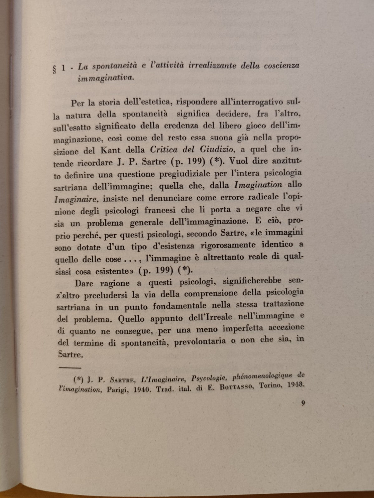 Studi su Sartre, Oreste Borrello. cultura Filosofica Cappelli 1964