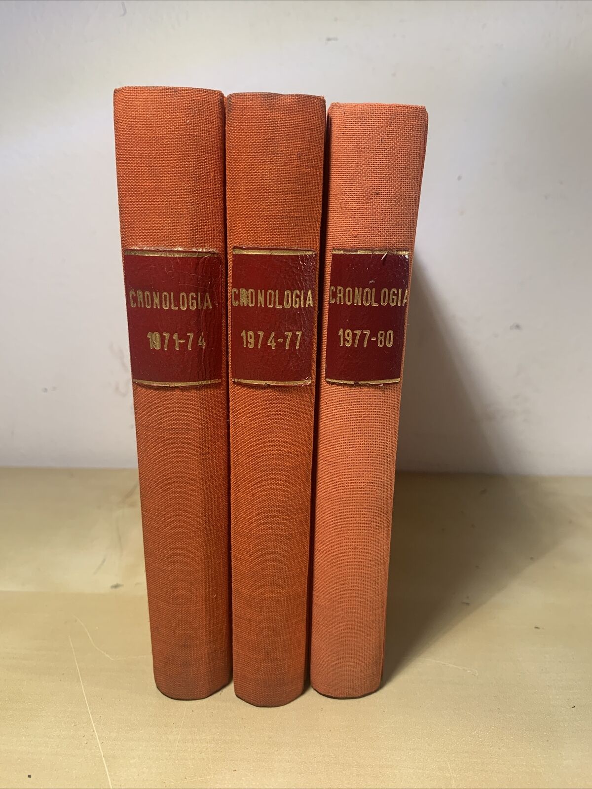 CRONOLOGIA DEGLI AVVENIMENTI POLITICI ANNI '70 (DAL 1970 AL 1980) - 3 VOLUMI #